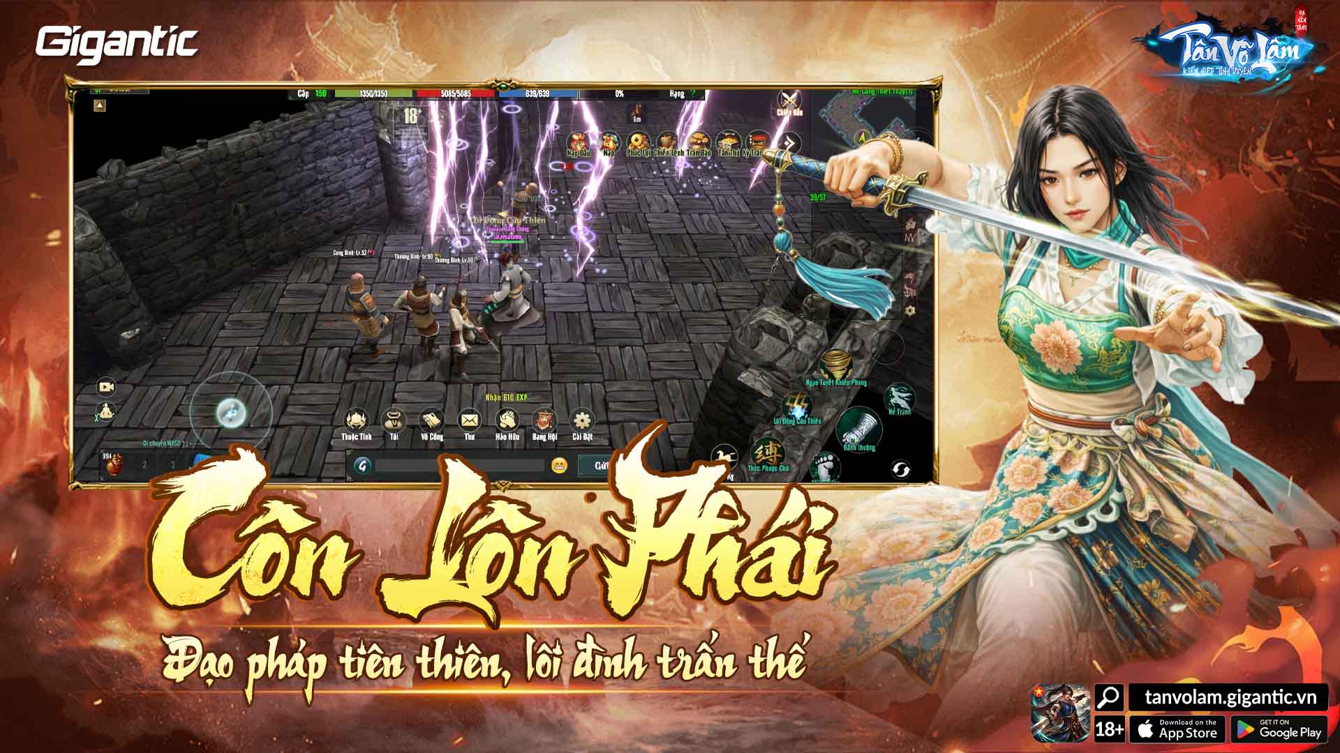 CÔN LÔN PHÁI: ĐẠO PHÁP TIÊN THIÊN, LÔI ĐÌNH TRẤN THẾ