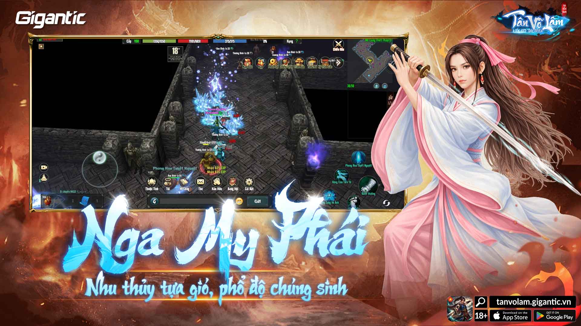 NGA MY PHÁI: NHU THỦY TỰA GIÓ, PHỔ ĐỘ CHÚNG SINH