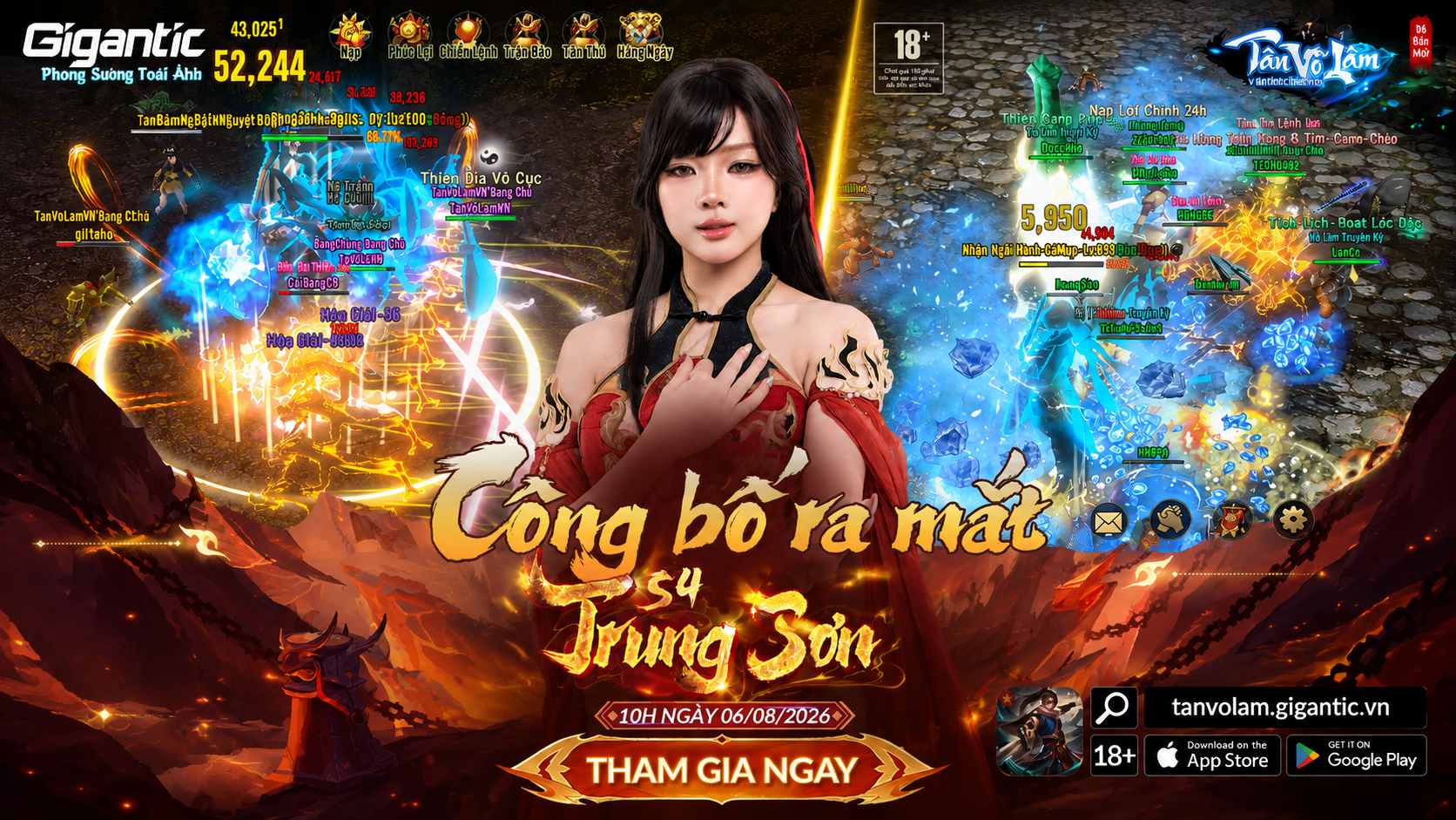 Chính thức khai mở máy chủ S4 – Trung Sơn